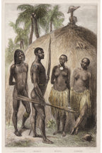 A GROUP OF SIX STUDIES OF INDIGENOUS PACIFIC ISLANDERS, JOSEPH BEETE JUKES, 1847