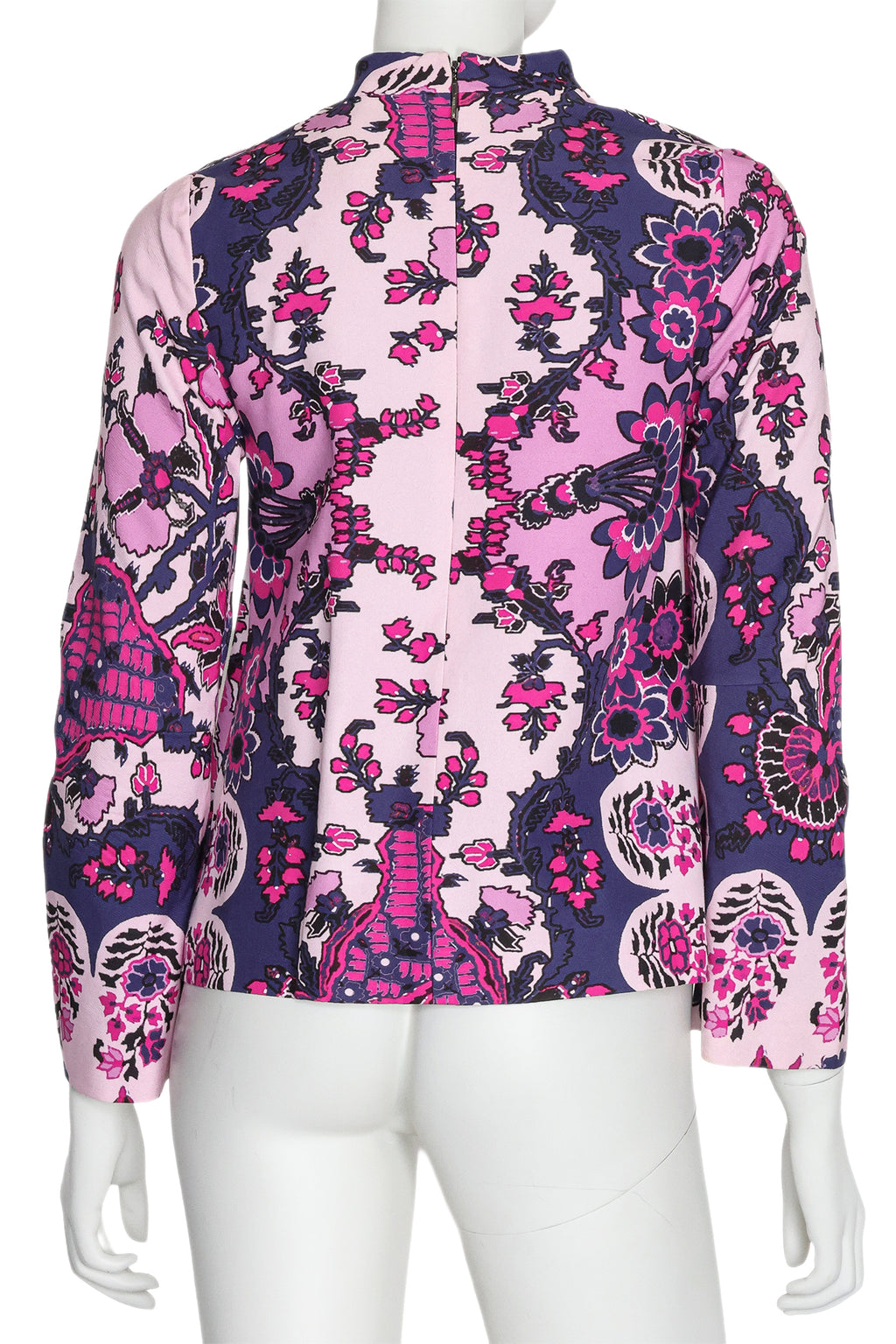 MSGM - A PSYCHEDELIC FLORAL PRINT TOP