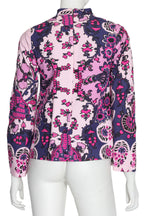 MSGM - A PSYCHEDELIC FLORAL PRINT TOP