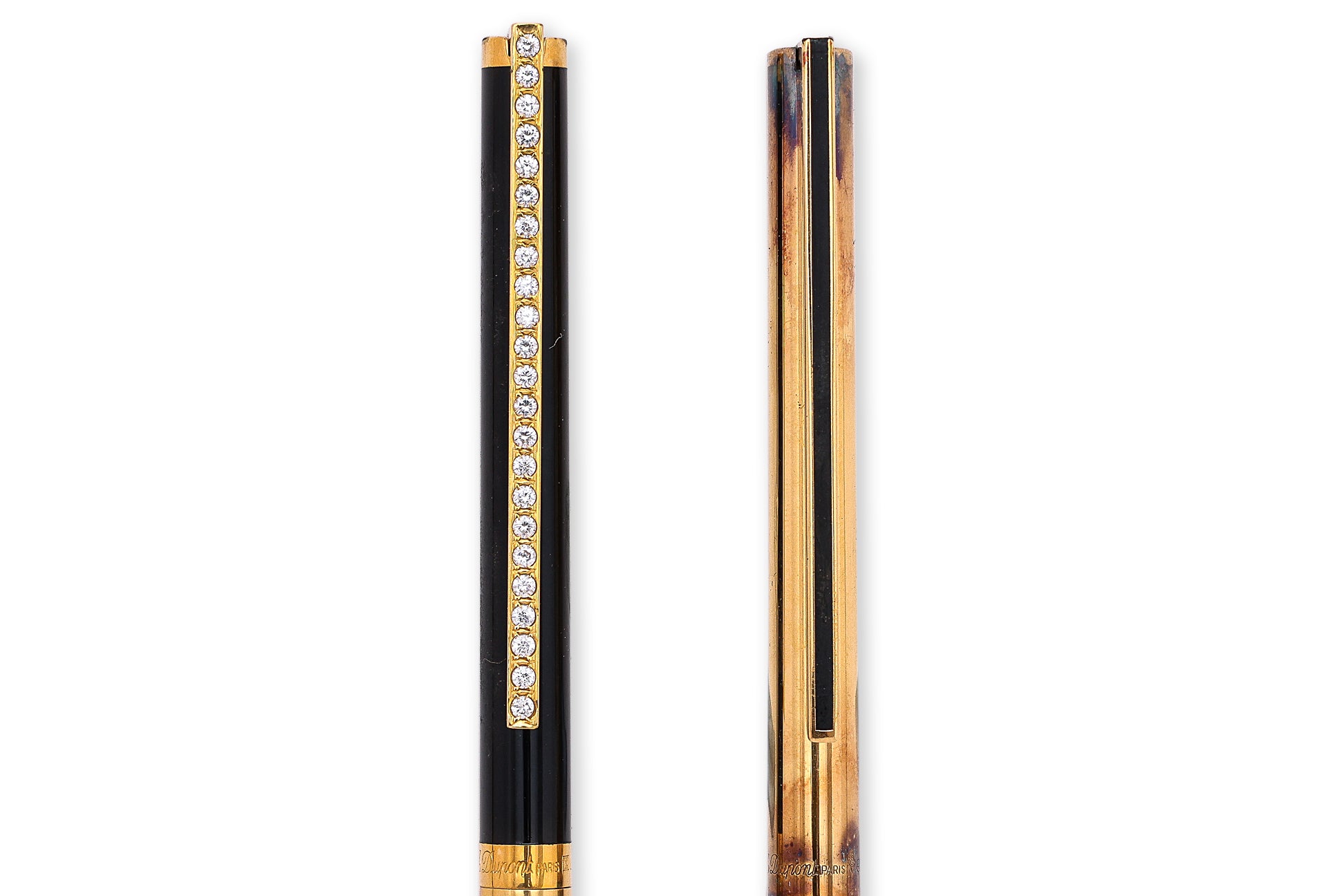 A GROUP OF THREE ST DUPONT PENS