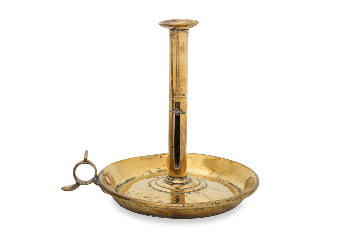 A GROUP OF BRASS ITEMS