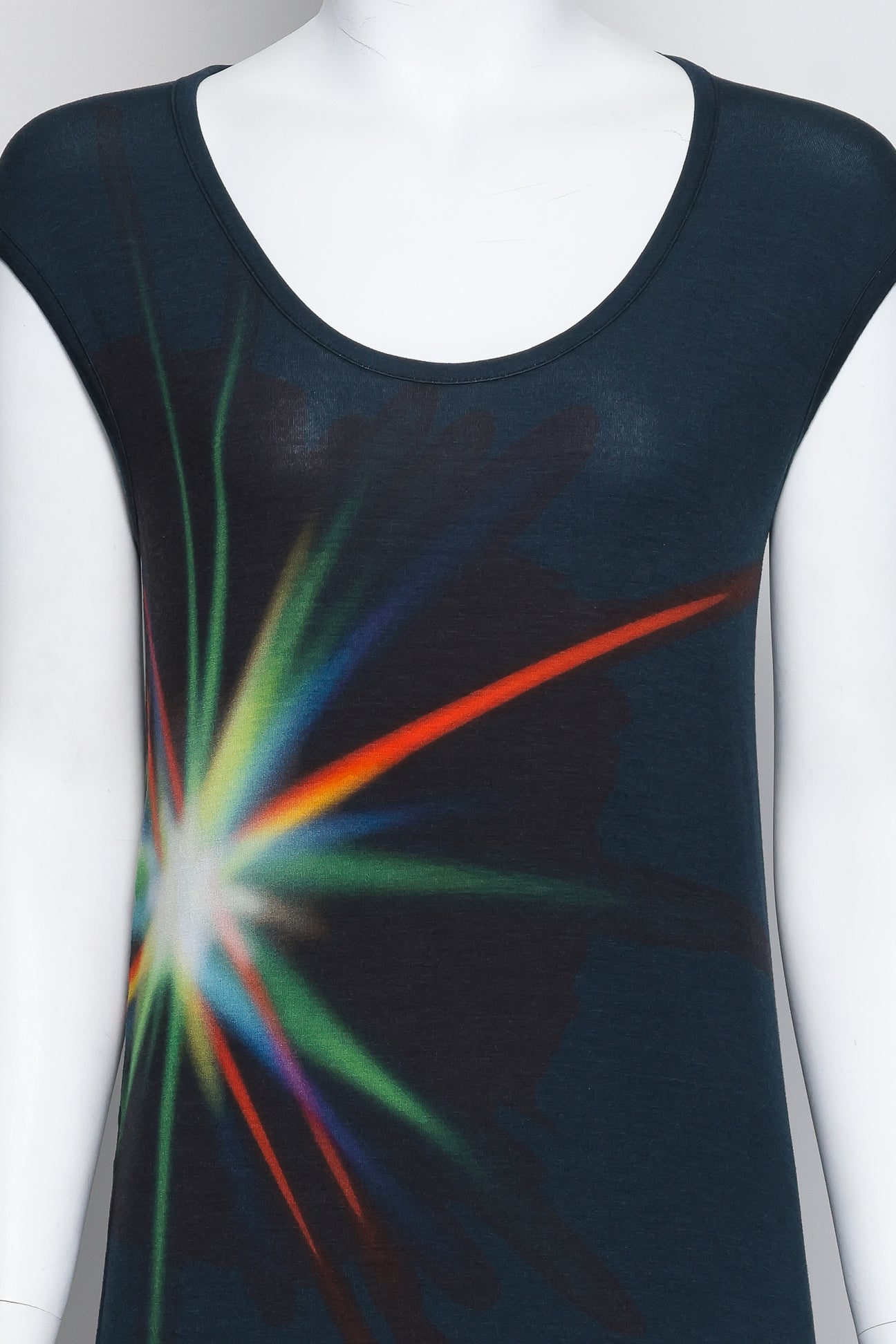 MARTIN MARGIELA - A LENS FLARE NAVY DRESS