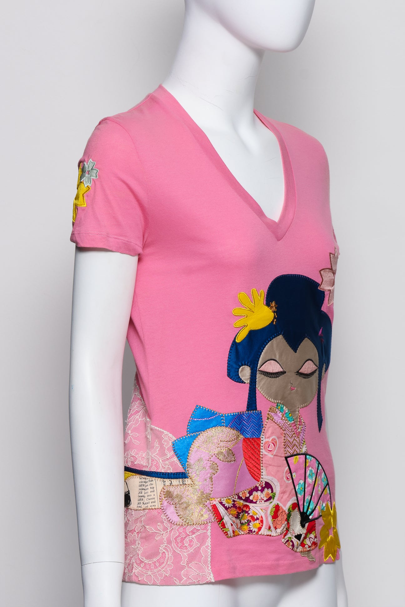 JOHN GALLIANO - A PINK GEISHA SHIRT