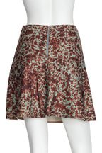 CARVEN - A RUST PRINT SKIRT