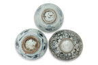 A GROUP OF 15 SWATOW BLUE AND WHITE BOWLS