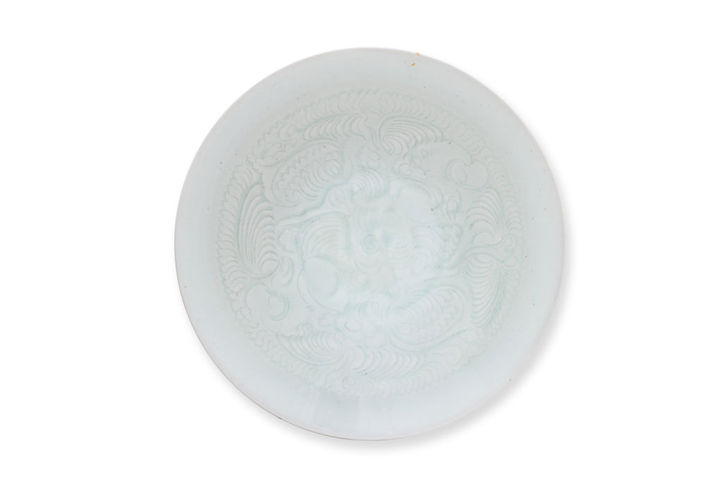 TWO QINGBAI-TYPE INCISED BOWLS