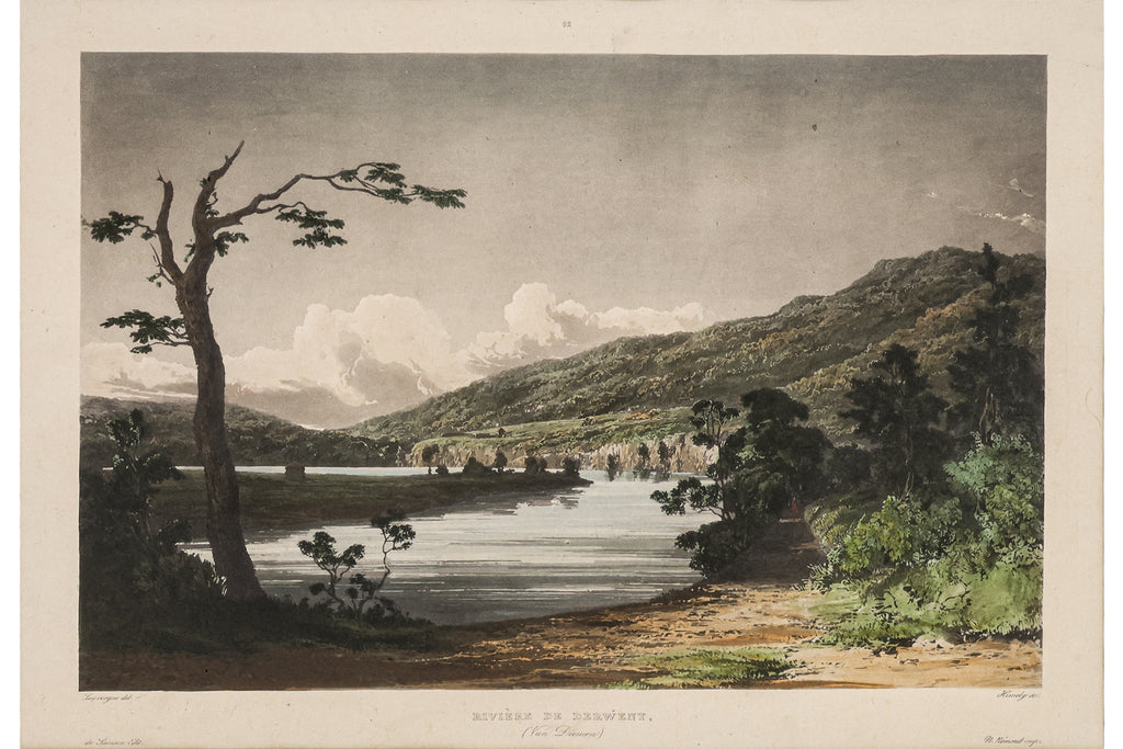 THREE HAND-COLOURED ENGRAVINGS OF AUSTRALIA AND NEW ZEALAND, SIGISMOND HIMELEY, 1835