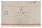 A CHART OF THE INDIAN OCEAN AND PART OF THE SOUTH SEA, JEAN-DENIS BARBIE DU BOCAGE, 1800