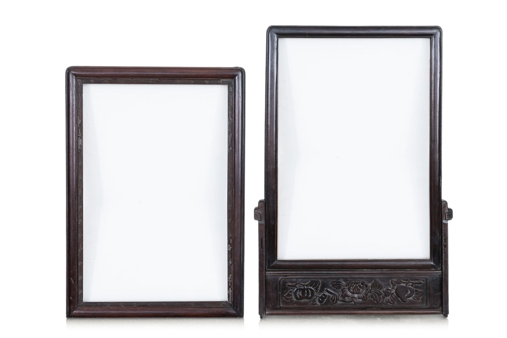 TWO BLACKWOOD FRAMES