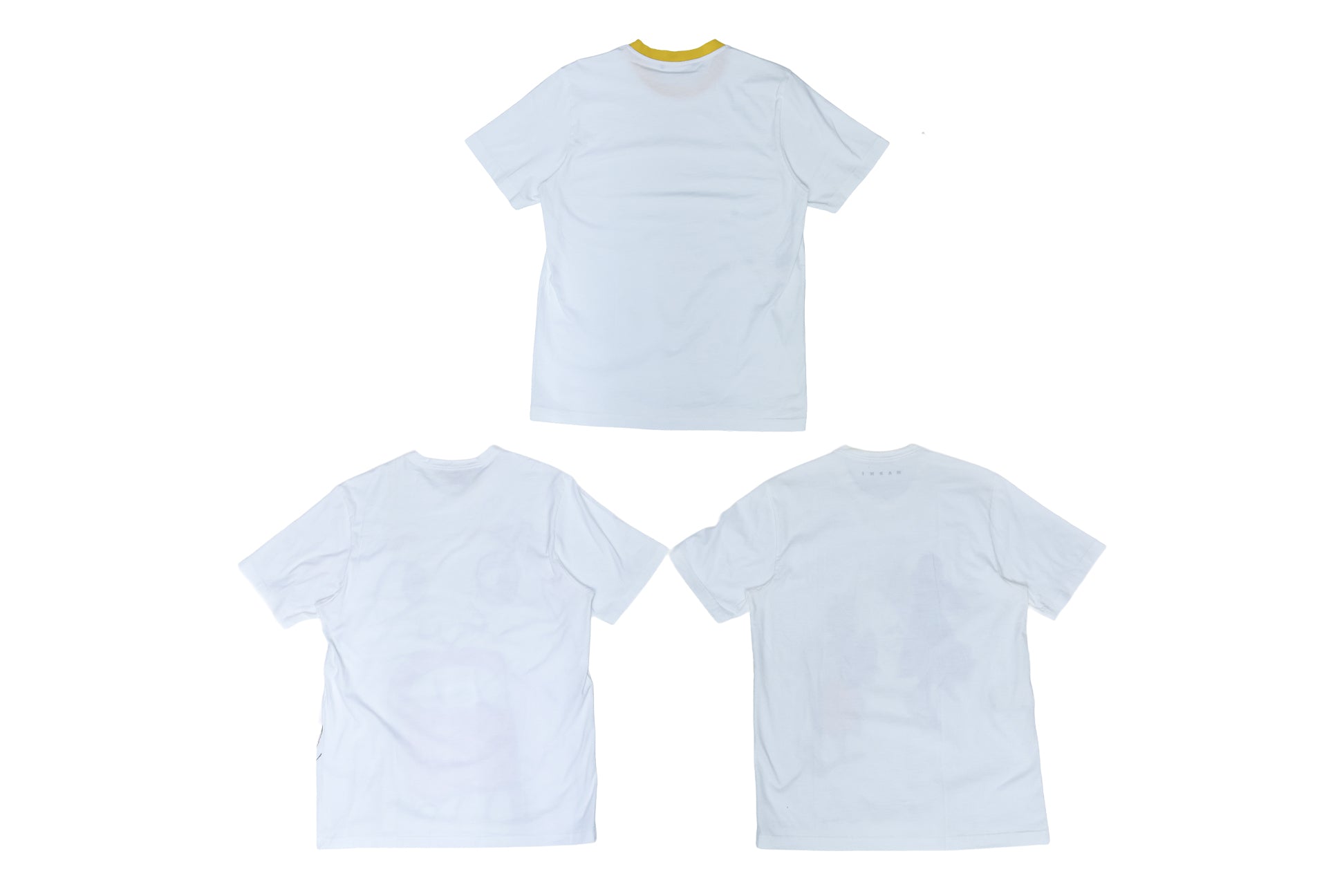 MARNI - THREE WHITE PRINT T-SHIRTS