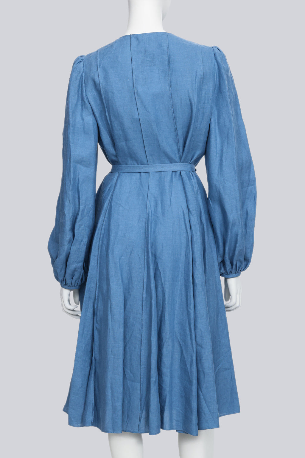 CHLOÉ - A BLUE LONG SLEEVE DRESS