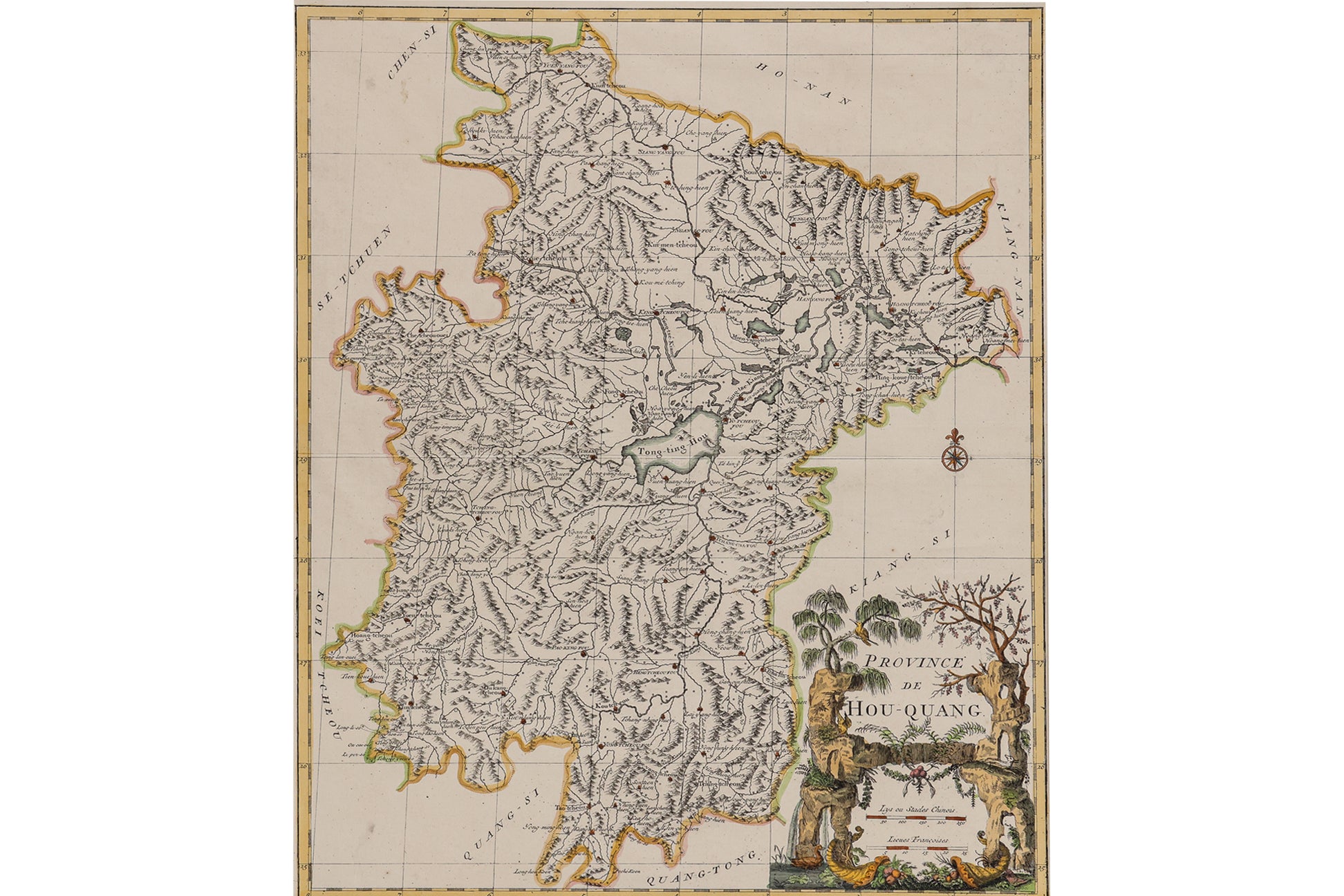 PROVINCE DE HOU-QUANG, JEAN D'ANVILLE, 1737