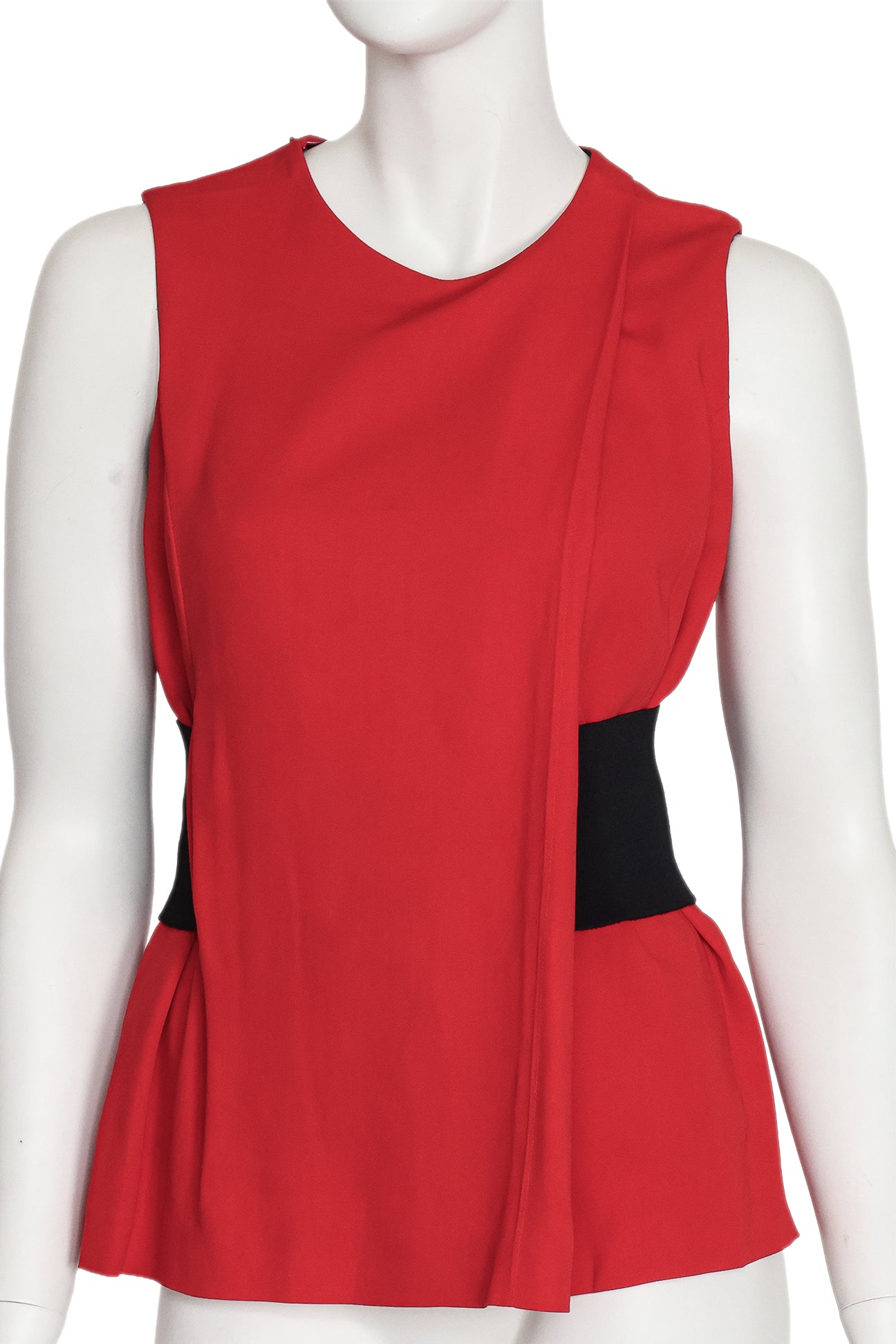 ALEXANDER WANG - A SLEEVELESS TOP WITH CINCHED WAIST