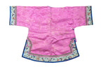A PINK EMBROIDERED SILK JACKET