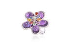 A MULTI-COLOUR GEM AND DIAMOND RING