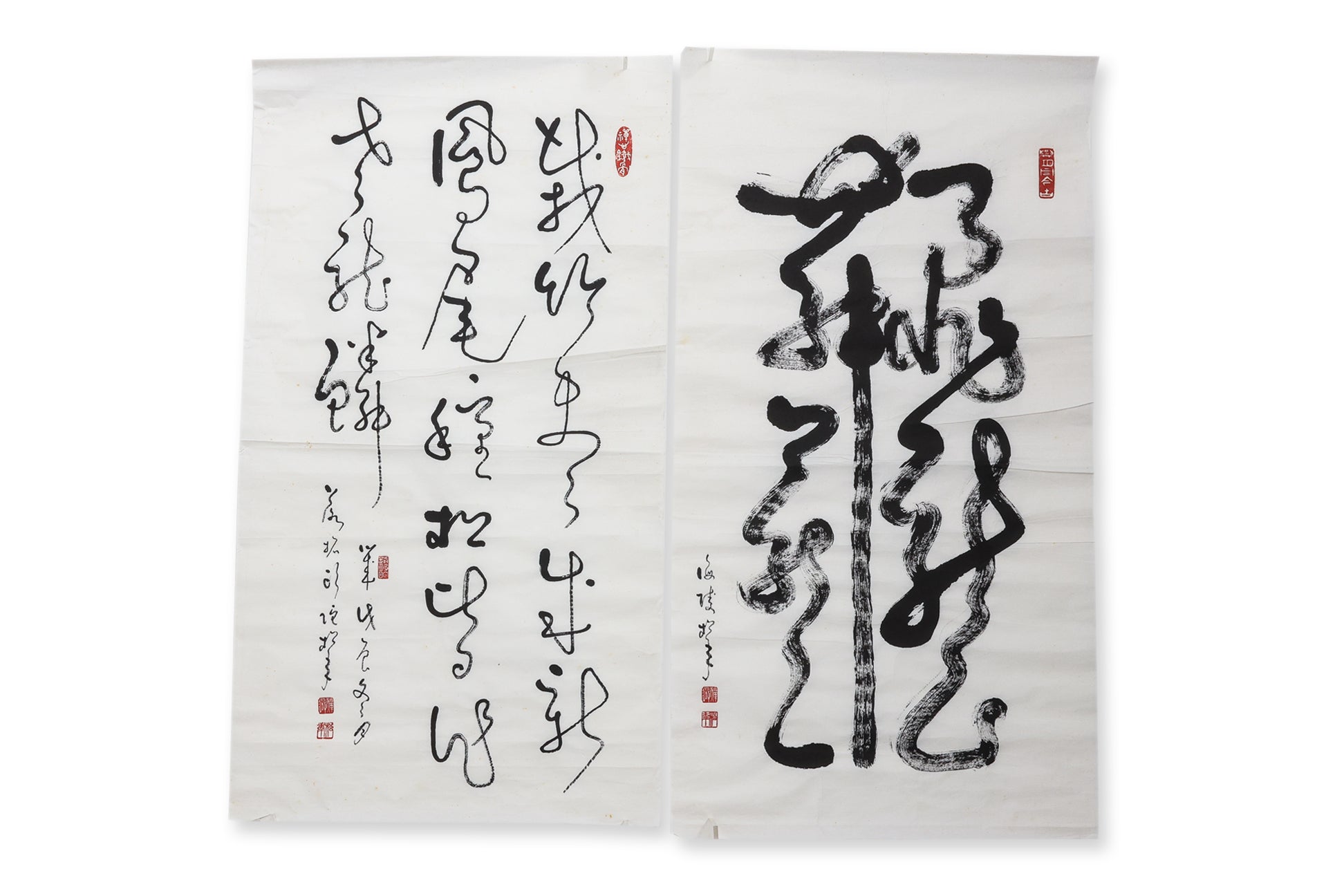 REV. SONG NIAN (SINGAPORE, B.1911-1997) - TWO WORKS (2)