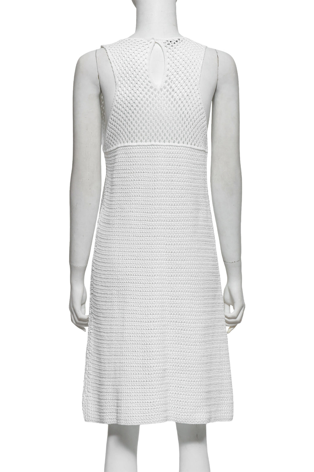 PRADA - A KNITTED SLEEVELESS MINI DRESS