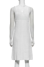 PRADA - A KNITTED SLEEVELESS MINI DRESS