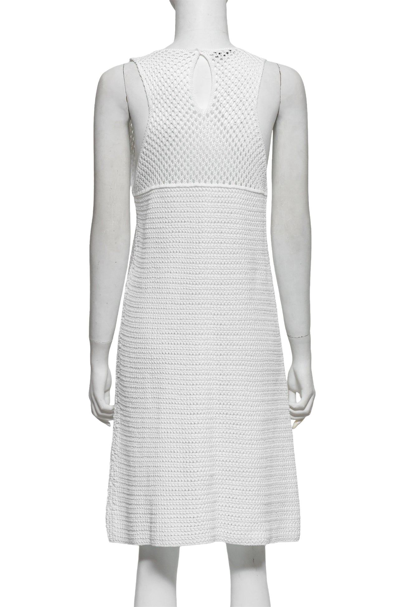 PRADA - A KNITTED SLEEVELESS MINI DRESS