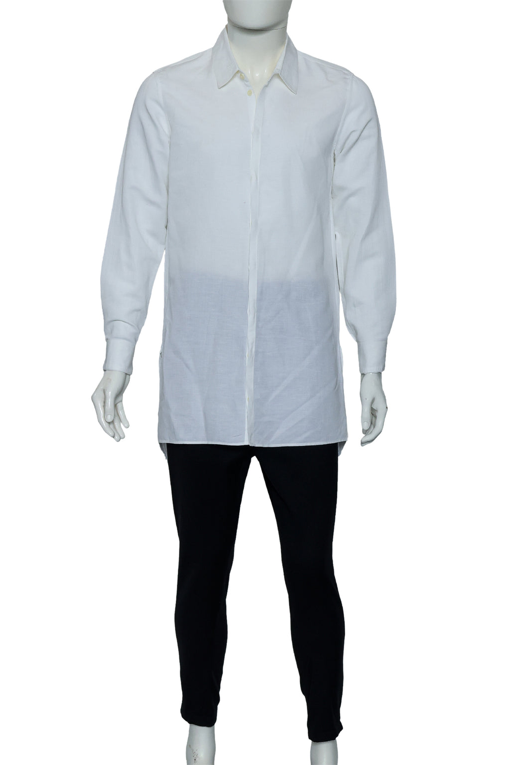 ANN DEMUELEMEESTER - A SHIRT AND TROUSERS ENSEMBLE