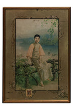 A GROUP OF THREE CHINESE TOBACCO ADVERTISING PRINTS