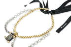 MARNI - A RAW STONE AND METAL STATEMENT NECKLACE