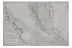 A 19TH CENTURY BRITISH MAP OF MALACCA STRAIT, MALAYA AND SINGAPORE