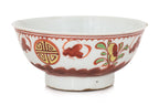 A GROUP OF THREE POLYCHROME WARES