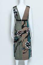 MARNI - A SLEEVELESS FLORAL PRINT DRESS