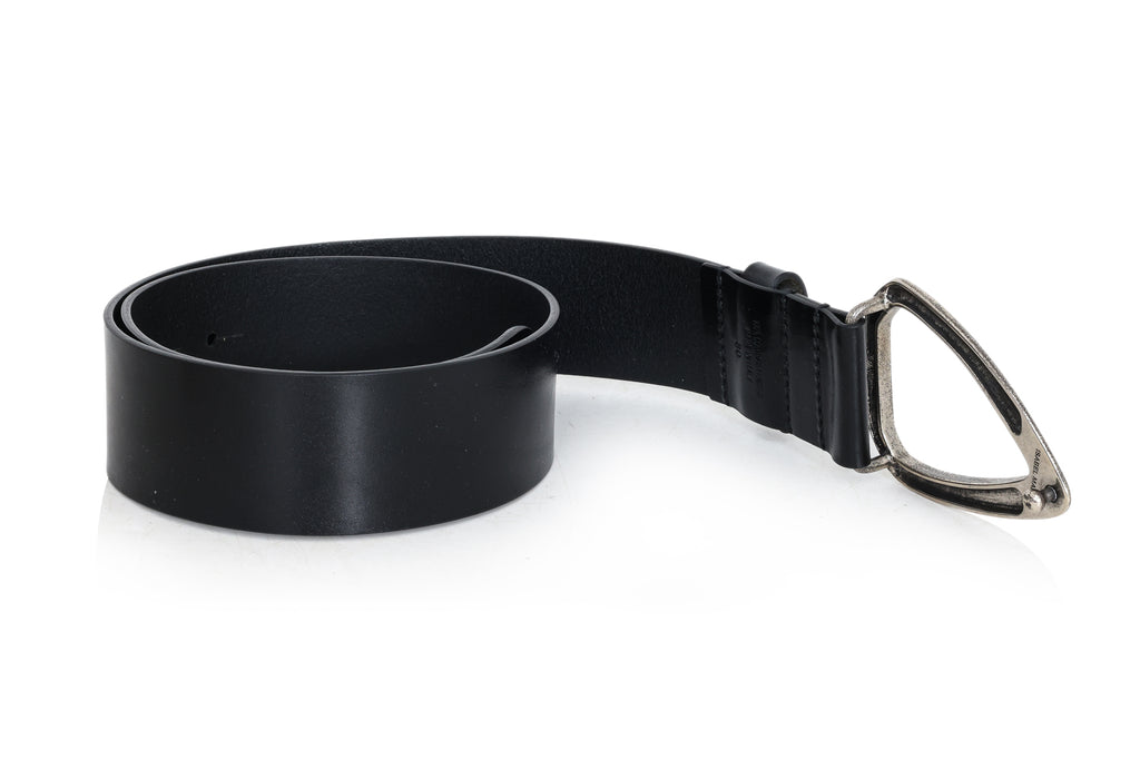 ISABEL MARANT - AN 'INDIANI' BLACK LEATHER BELT