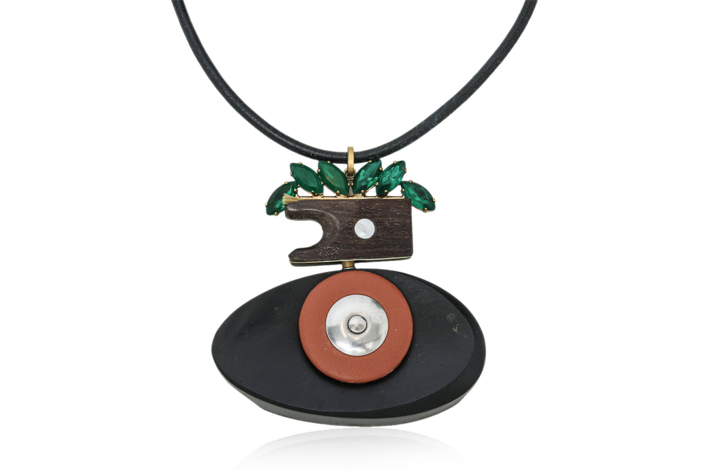 MARNI - AN ABSTRACT EYE STATEMENT NECKLACE
