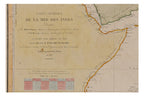 CARTE GENERALE DE LA MER DES INDES, PIERRE DAUSSY, 1841