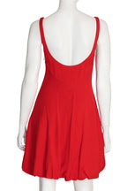 3.1 PHILLIP LIM - A RED SLEEVELESS DRESS