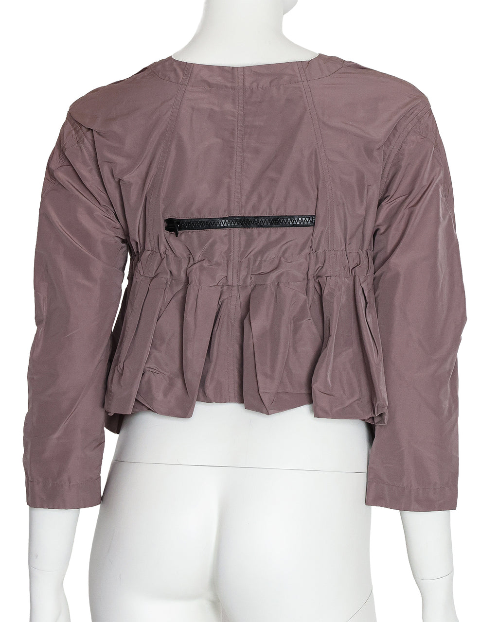 MARNI - A TAUPE CINCHED WAIST JACKET