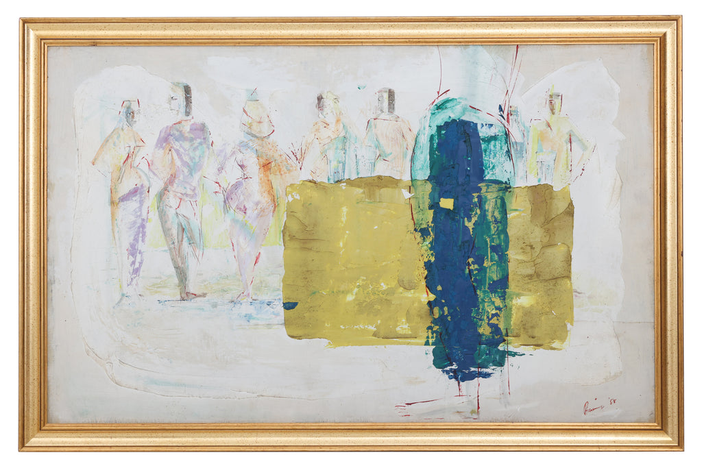 SOUTHEAST ASIAN SCHOOL (XX) - ABSTRACT FIGURES 1958