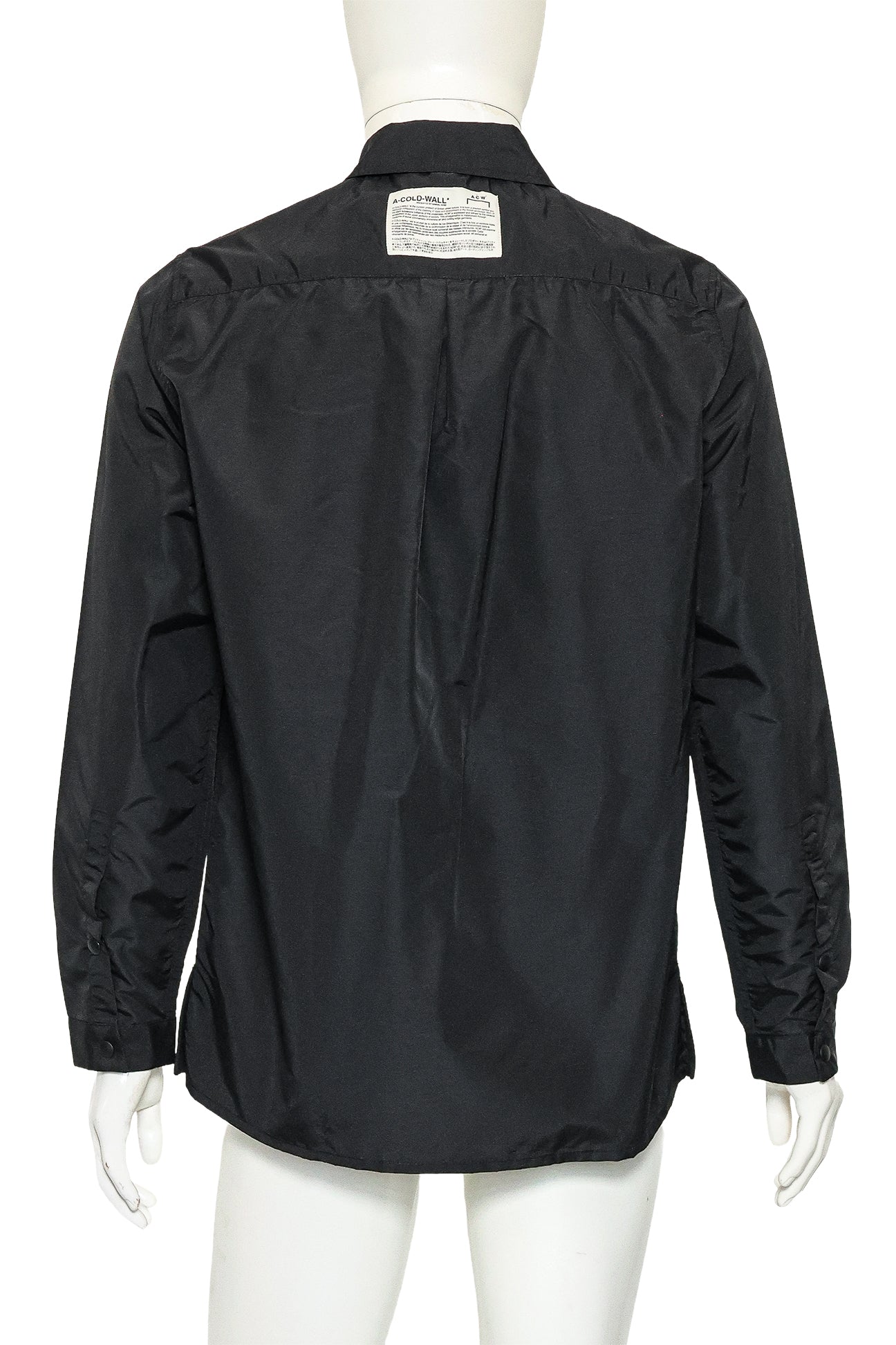 A-COLD-WALL* - A BLACK BUTTON-UP JACKET