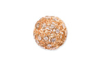 A PIERCED DIAMOND 'BALL' PENDANT