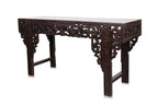 A LARGE PERANAKAN CARVED ALTAR TABLE