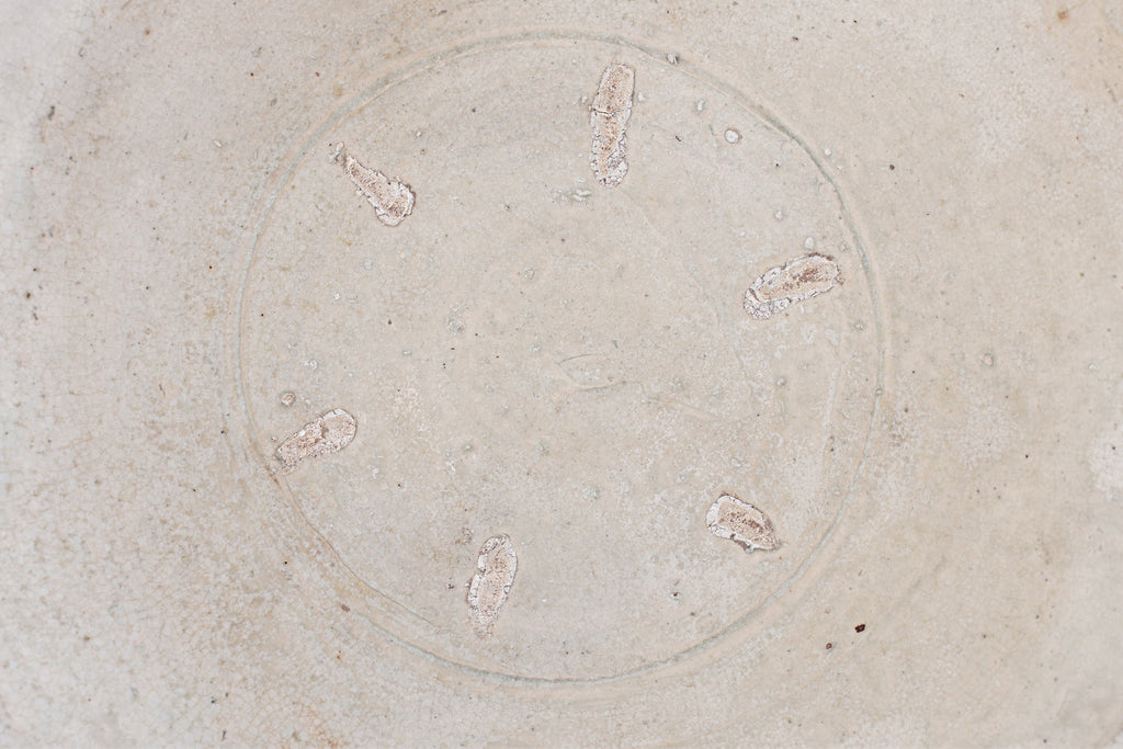 THREE LARGE VIETNAMESE GLAZED SHALLOW BOWLS