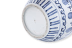 A BLUE AND WHITE PORCELAIN JAR