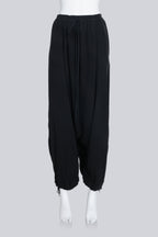 CHLOE - BAGGY BLACK TROUSERS