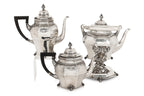 AN AMERICAN STERLING SILVER TEA AND COFFEE SERVICE BY GORHAM