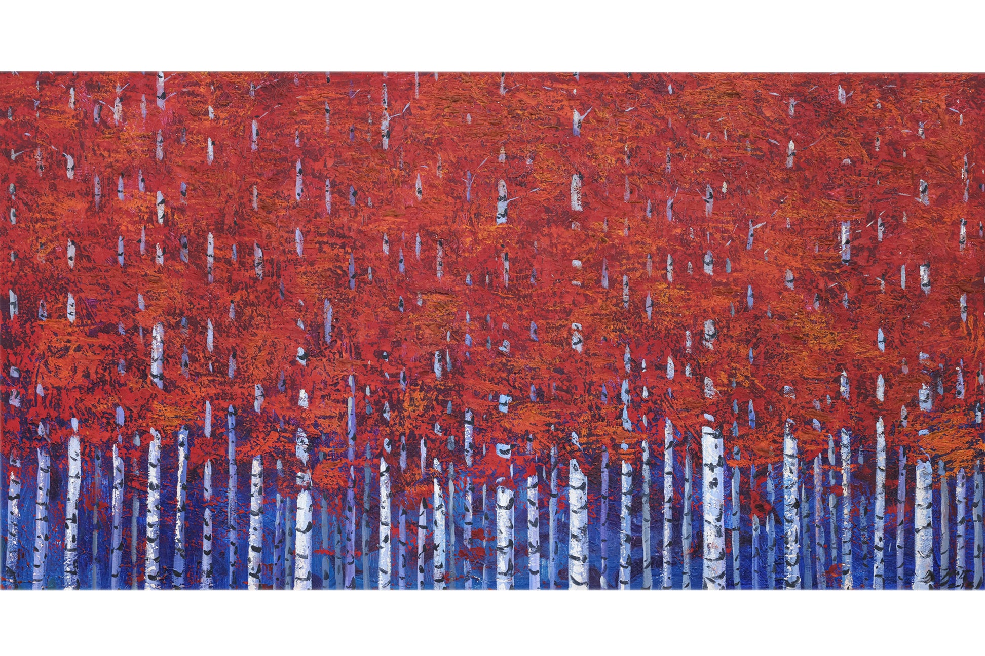 UNATTRIBUTED (CONTEMPORARY) - BIRCH FOREST