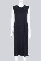 ACNE STUDIOS - A S/S 2017 BLACK SLEEVELESS SHIFT DRESS