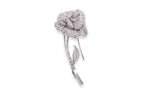 A DIAMOND 'ROSE' BROOCH BY PICCHIOTTI