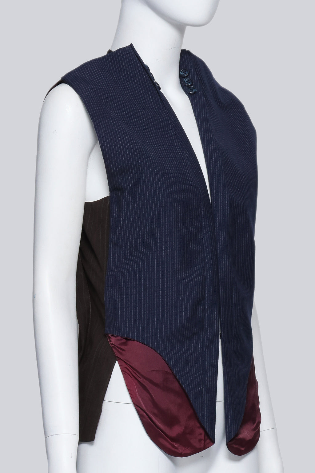 MAISON MARTIN MARGIELA - AN ARTISANAL DECONSTRUCTED WAISTCOAT