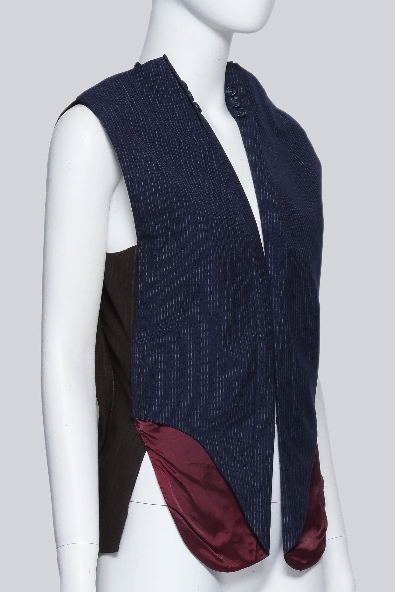 MAISON MARTIN MARGIELA - AN ARTISANAL DECONSTRUCTED WAISTCOAT
