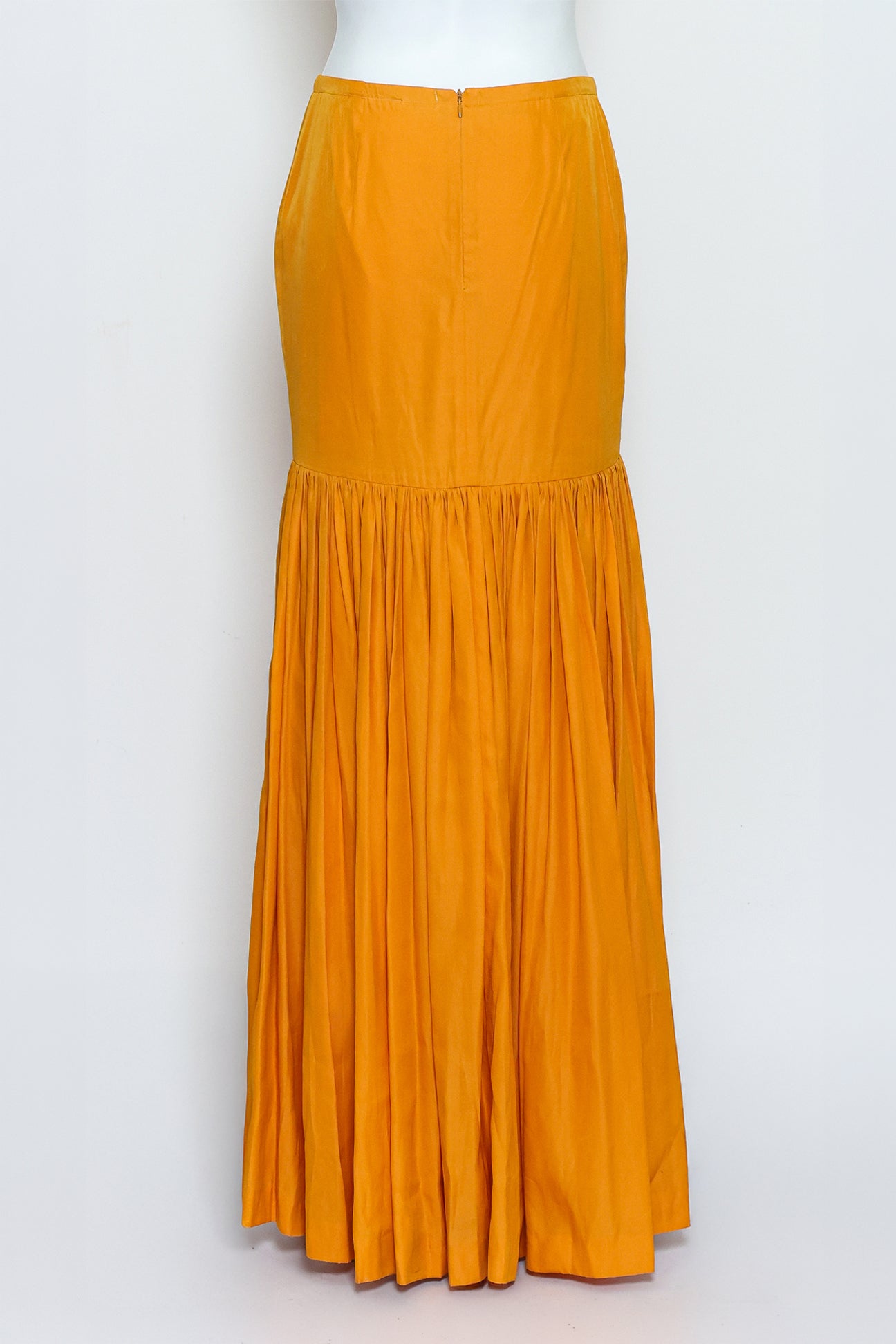 DRIES VAN NOTEN - AN AMBER MAXI SKIRT