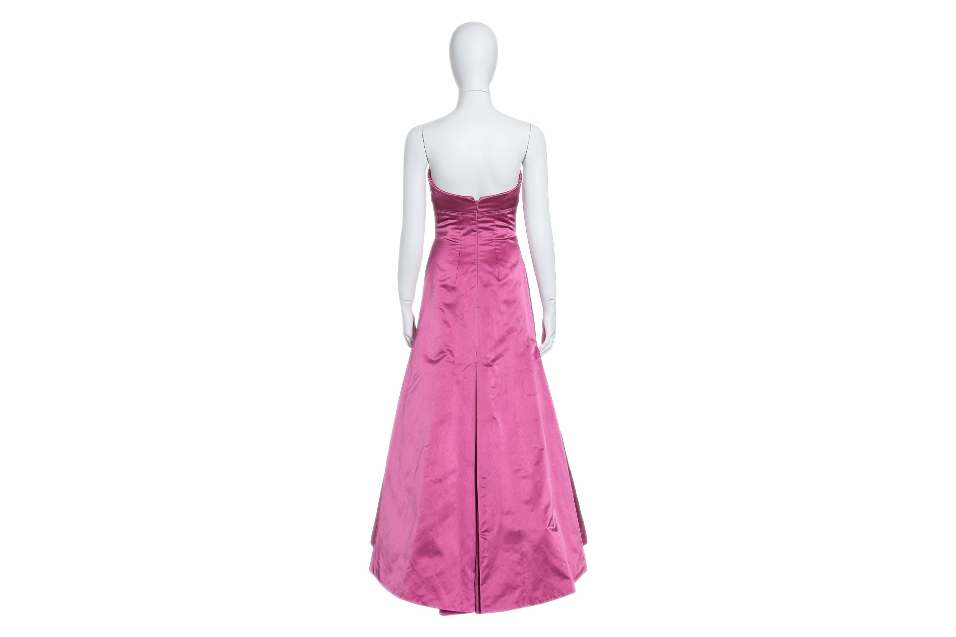 A VERA WANG FUSCHIA COCKTAIL DRESS