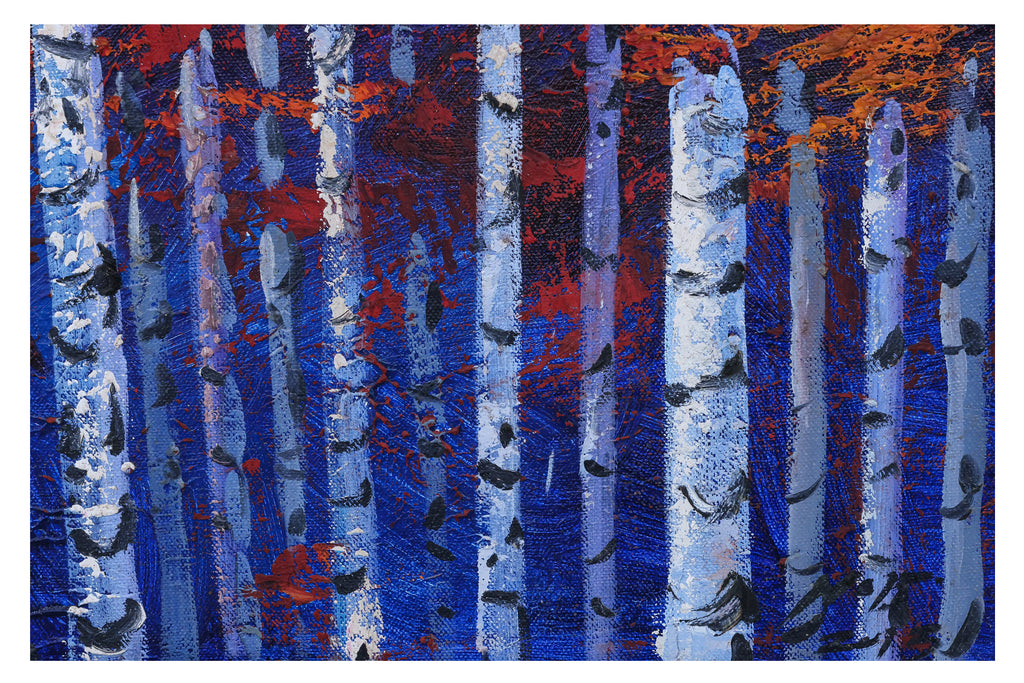 UNATTRIBUTED (CONTEMPORARY) - BIRCH FOREST
